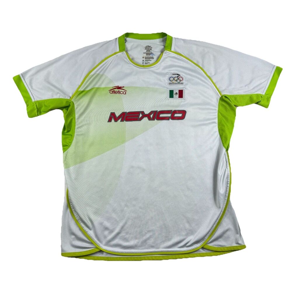 Atletica Mexico Rio 2007 Olympics Pan American Soccer Jersey Men XL Futbol Games